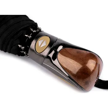 Deštník Pánský skládací vystřelovací deštník Varianta: 2 černá, Balení: 1 ks