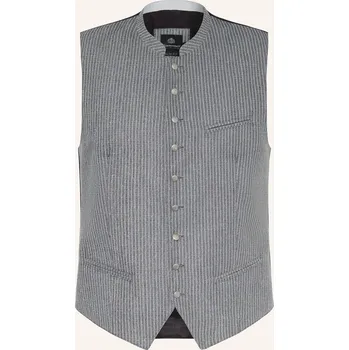 Hammerschmid Pánská Krojová Vesta Fabian Slim Fit, šedá /...