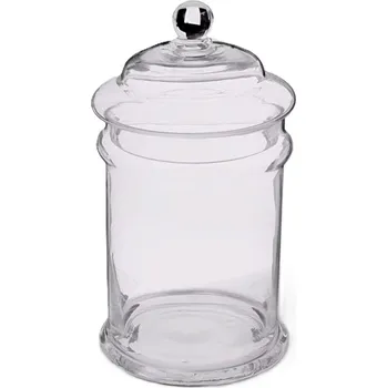 Dóza na potraviny Skleněná dóza na uskladnění Pucharek 2 L