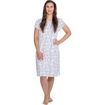 Dámská noční košile Dámská noční košile ZAKALA NKKR Bílá M