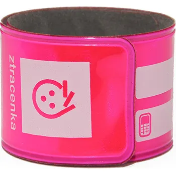 Náramek Reflexní náramek | Ztracenka pro děti (růžová) Barva: Růžová