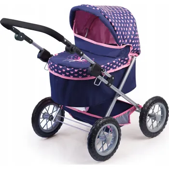 Kočárek pro panenku Hluboký kočárek pro panenky BAYER Trendy