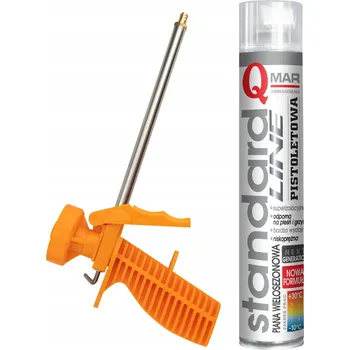 Montážní pěna Montážní pěna celoroční polyuretanová nízkoexpanzní pistole QMAR