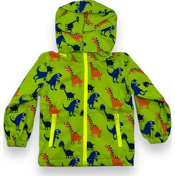 Chlapecká bunda Kugo Chlapecká zelená šusťáková bunda Barva: Zelená, Velikost: 80