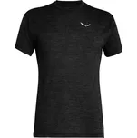 Pánské tričko Salewa Puez Melange Dry S/S Tee Black Out M