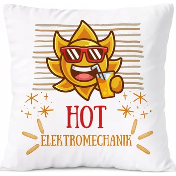 Obraz Polštář pro alkoholika jako Dárek s potiskem bílý PoliDraw