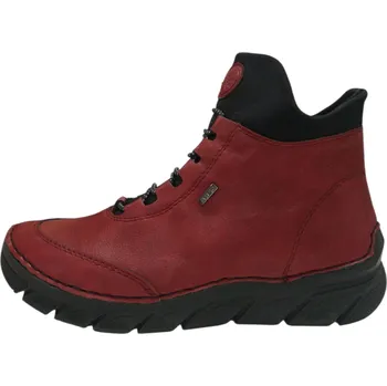 Dámská obuv RIEKER dámská kotníková obuv 55069-35 červená Velikost: 38