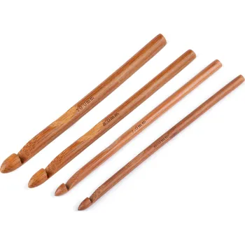 Nástroj na niť a příze Háček bambusový č. 7 mm