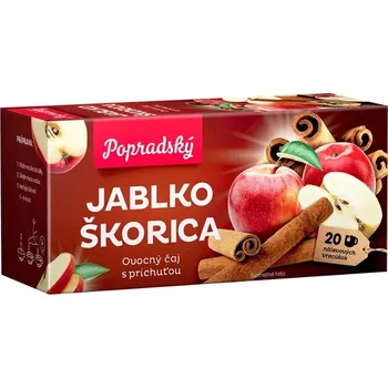 Čaj Balírny obchodu a.s. Poprad Ovocný čaj - Popradský Jablko, skořice, 40 g