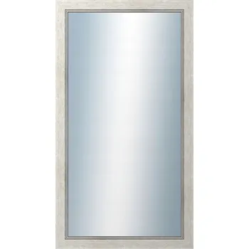 Zrcadlo DANTIK - Zrcadlo v rámu 50x90 | CARRARA bílá