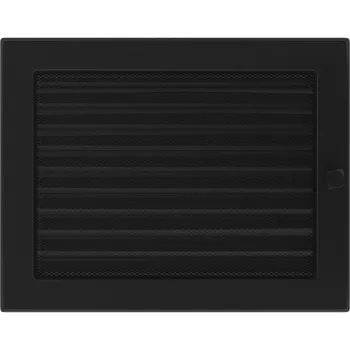 Krbová kamna Mřížka 22x30 černá se žaluzií 22/30CX