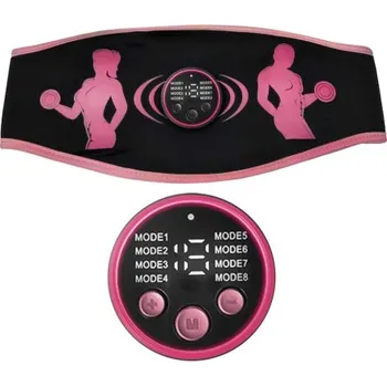 Mobilní telefon LIVEFY | Livefy EMS Belt masážní elektrostimulátor, černý/růžový