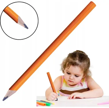 Grafitová tužka DĚTSKÁ TUŽKA SILNÁ NELÁMAVÁ HB 18 CM