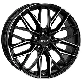 Disk Alu kola IT WHEELS XANA, 20x9 5x114.3 ET38, černá lesklá + leštění (zátěžová)