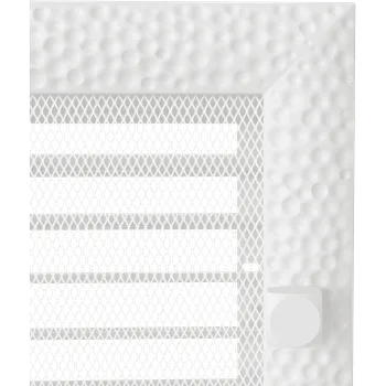 Krbová kamna Mřížka Venus bílá s žaluzií 22x45 22/45VBX