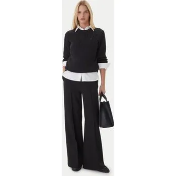 Pánský svetr Tommy Hilfiger Svetr Fine WW0WW44993 Černá Regular Fit S