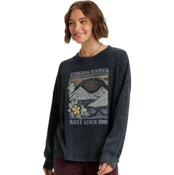 Dámské oblečení mikina Roxy Eastside Midweight - KVJ0/True Black S