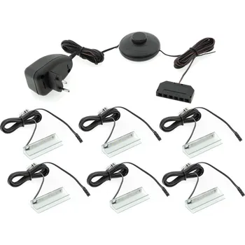 Příslušenství pro LED osvětlení Osvětlení vitrín Furnika 1,44 W 12 V DC vícebarevné 0,060 m