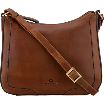 Dámská kabelka EL FORREST LB35-26 hnědá + doprava zdarma