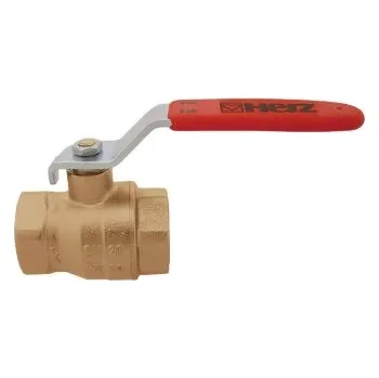 Vodovodní kohout Herz Kulový kohout - páka, vnitřní-vnitřní závit Dimenze: DN 15, PN: 25, #1220621: Kulový kohout - páka, vnitřní-vnitřní závit