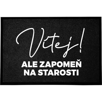 Rohožka Hotová gumová kokosová rohožka 40 x 60 cm