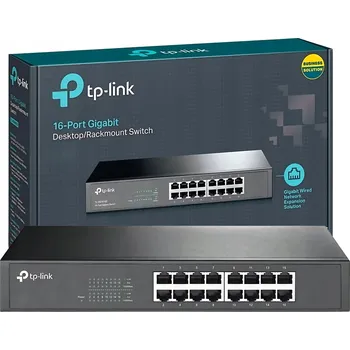 Switch SWITCH PŘEPÍNAČ TP-LINK 16 PORTOVÝ ROZŠIŘUJE POČET PORTŮ
