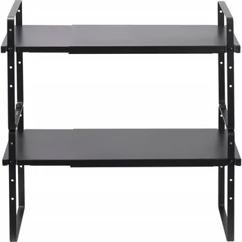 Dvoupatrový Stojan na Koření pro Použití na Kuchyňské Lince