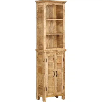 police vidaXL Police na knihy 50 x 30 x 180 cm masivní mangovníkové dřevo