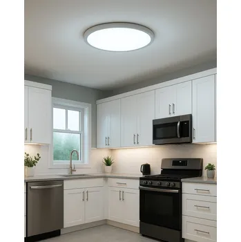 LED stropní 3CCT svítidlo TR-78S - 32W 3400lm ø40x2,5cm Trixline