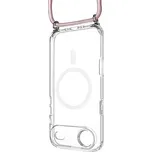 FIXED MagPure Neck s růžovou šňůrkou na krk pro Apple iPhone Air