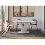 Rozkládací jídelní stůl Tearyl, Barva: k350 - šedá / bílá MIRJAN 5903211197369