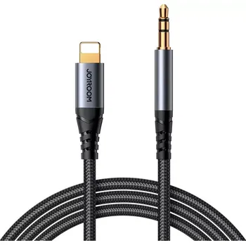Datový kabel Joyroom SY-A07 Aux - USB-C / 3,5mm jack, 1,2m, černý