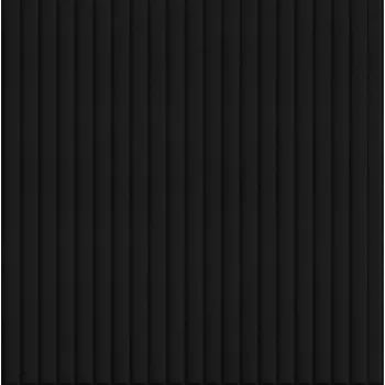 Obklad 3D samolepicí VELVET obklad černé minipruhy - 0,69 x 1,4 m (Sametový obklad na zeď - samolepicí)