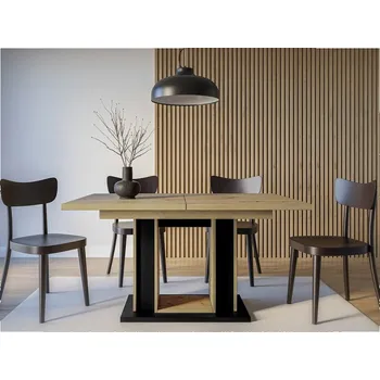 Jídelní stůl Rozkládací stůl Tainero, Barva: artisan / černá MIRJAN 5903211196409