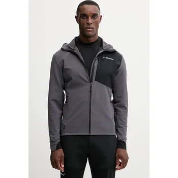 Sportovní bunda LA Sportiva Descender Storm ZASF031 šedá 90A, vel. S