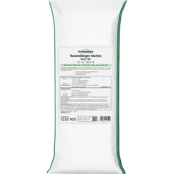 Hnojivo EUROGREEN Trávníkové hnojivo podzim Basic NK 15+0+20(+3) 5 kg