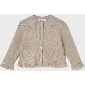Kojenecký kardigan Mayoral 2358.4C.Baby.9BYA hnědá 84X, vel. 68