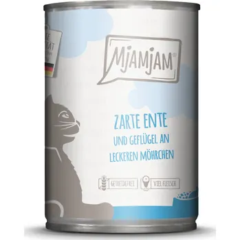 Krmivo pro kočku 24x400g MjAMjAM - kachna a drůbeží