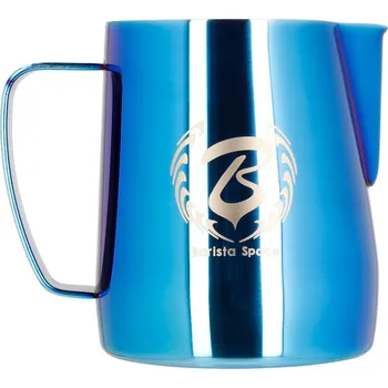 Šlehač mléka Barista Space Blue 350 ml konvička na mléko
