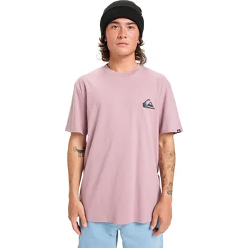 Pánská móda tričko Quiksilver Ev Mini Logo 2 - PKM0/Elderberry XL