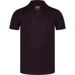 Pánské triko s límečkem NORDBLANC ETERNITY NBSMT8166 HNĚDÁ S