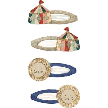 MIMI & LULA Sponky do vlasů Circus Lion – set 4 ks