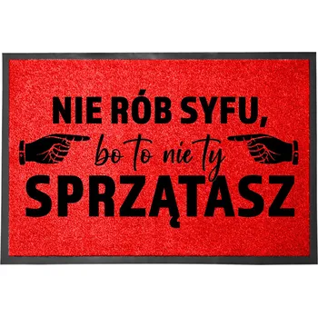 Rohožka Hotová gumová kokosová rohožka 40 x 60 cm