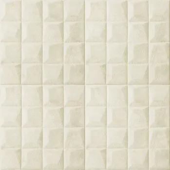 Stavební materiál 3D samolepicí VELVET obklad béžový - 0,69 x 1,4 m (Sametový obklad na zeď - samolepicí)