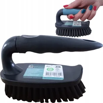 Kartáč na nádobí Ruční kartáč Sem na žehlička s plastovou rukojetí na drhnutí