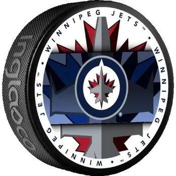 Fanouškovský puk NHL Medallion Blister Winnipeg Jets Tým: Winnipeg Jets