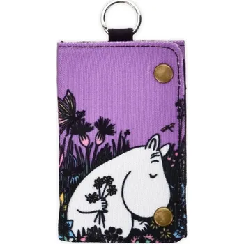 Peněženka Plátěná peněženka Moomin Canvas fialová 12 x 8 cm, Lasessor Finsko