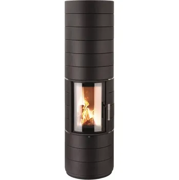 Krbová kamna Colona - speciální akumulační kamna - černý lak