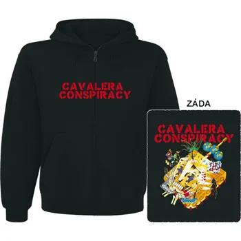 Pánská mikina Cavalera Conspiracy - mikina s kapucí a zipem 1