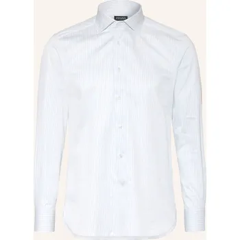 Pánská košile Zegna Pánská Košile Regular Fit, tmavě modrá / bílá, 41